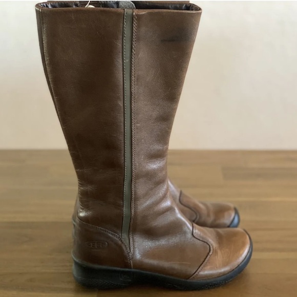Keen 1007663 Womens brown boots riding boot  size 7 - Picture 13 of 13